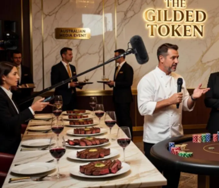 Press event at The Gilded Token